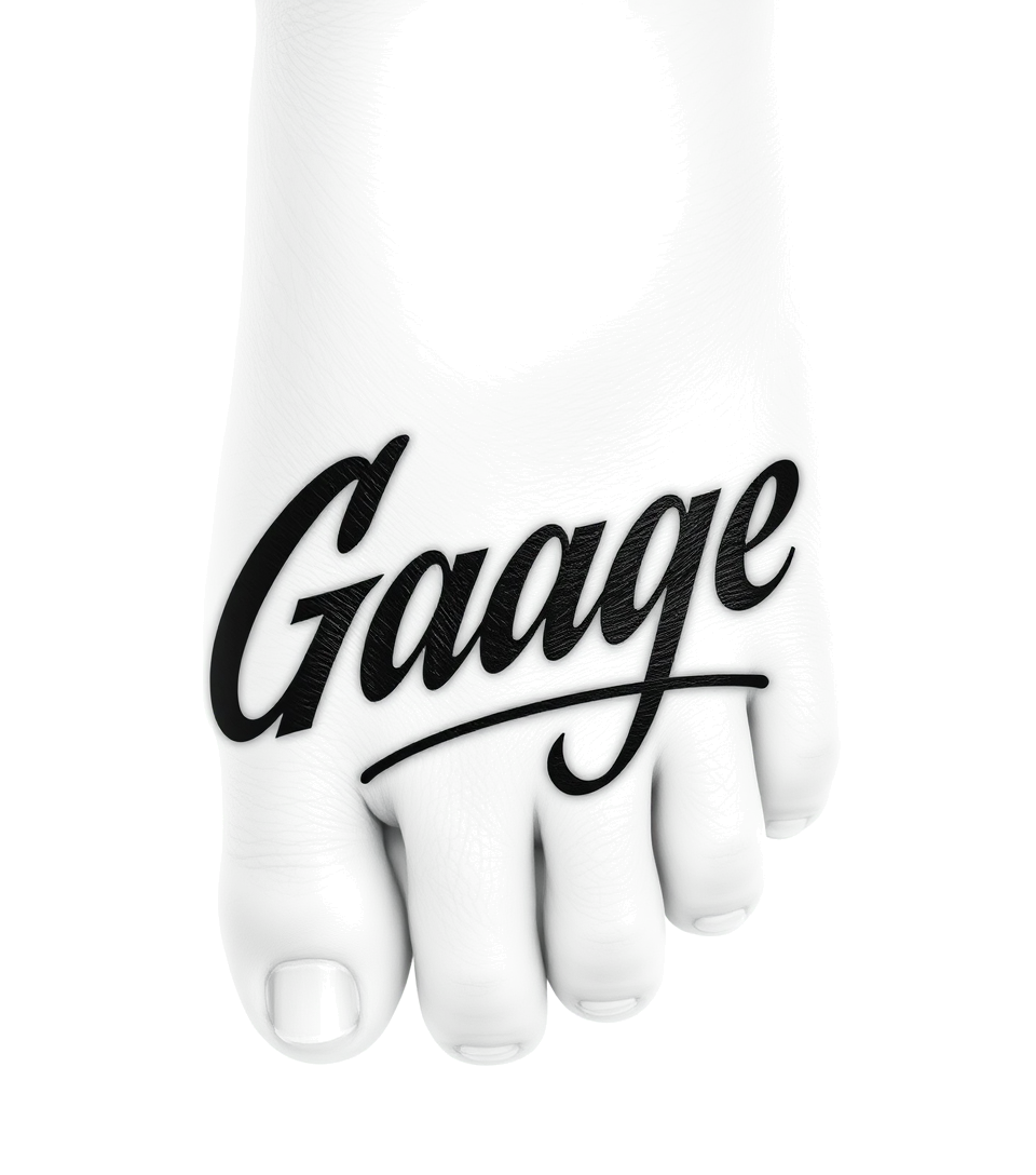 My son Gage name on my left fore aretext-based tattoo, japanese font ultra-realistic, perfectly placed, high-quality font design, photo-realistic shading, 8k, high quality, finely detailed typographtext-based tattoo, japanese font ultra-realistic, perfectly placed, high-quality font design, photo-realistic shading, 8k, high quality, finely detailed typograph